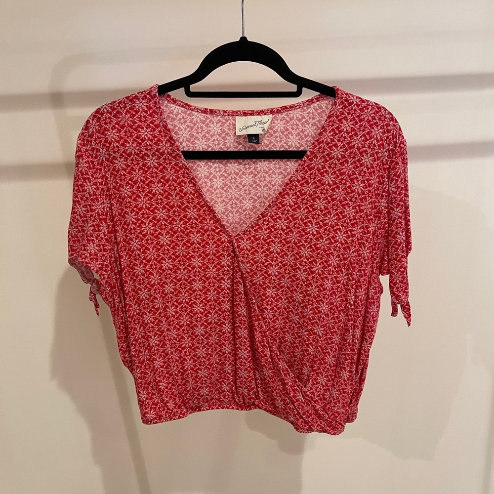 Red Tie Top